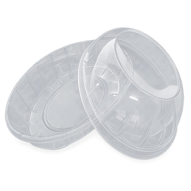 67oz(2L)Oblong Colomba Container, Dome Lid (10-Pack)